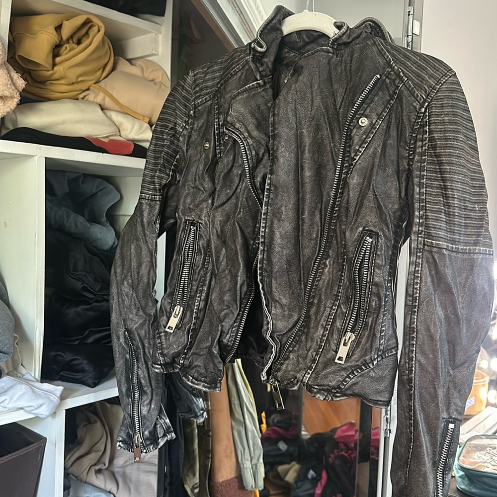 Leather jacket